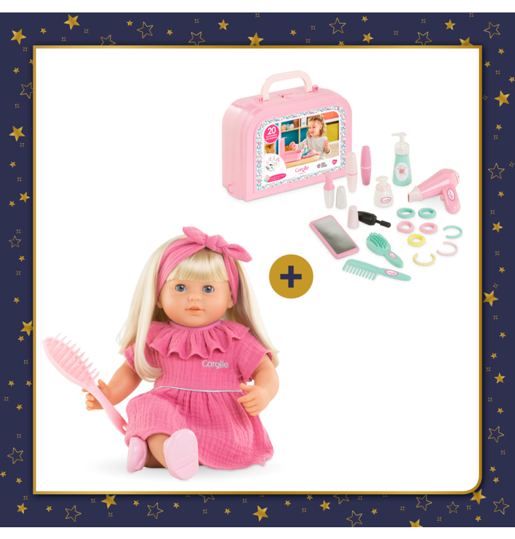 Mon Grand Poupon Jade se coiffe