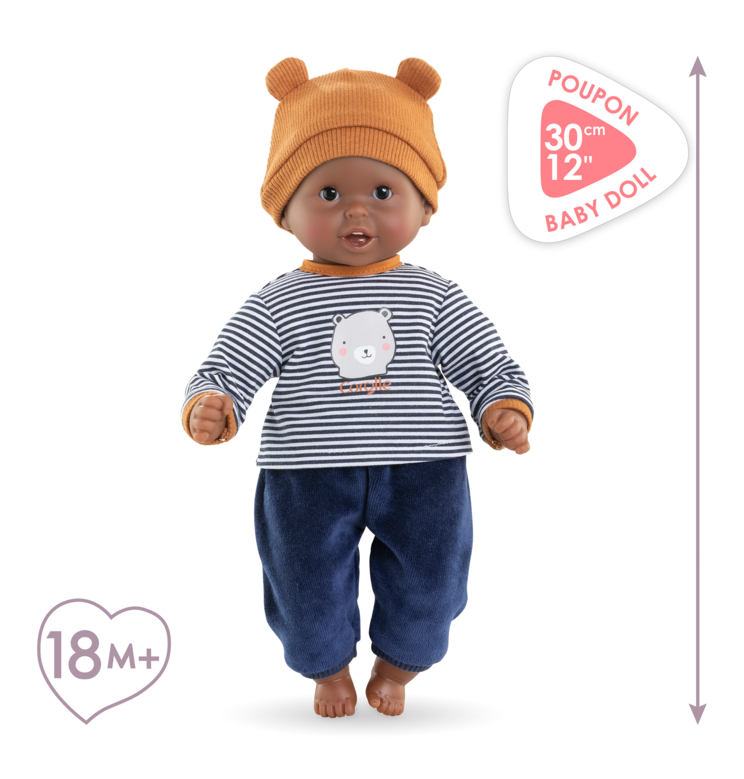 Poupon Bébé Calin Marius - Ourson