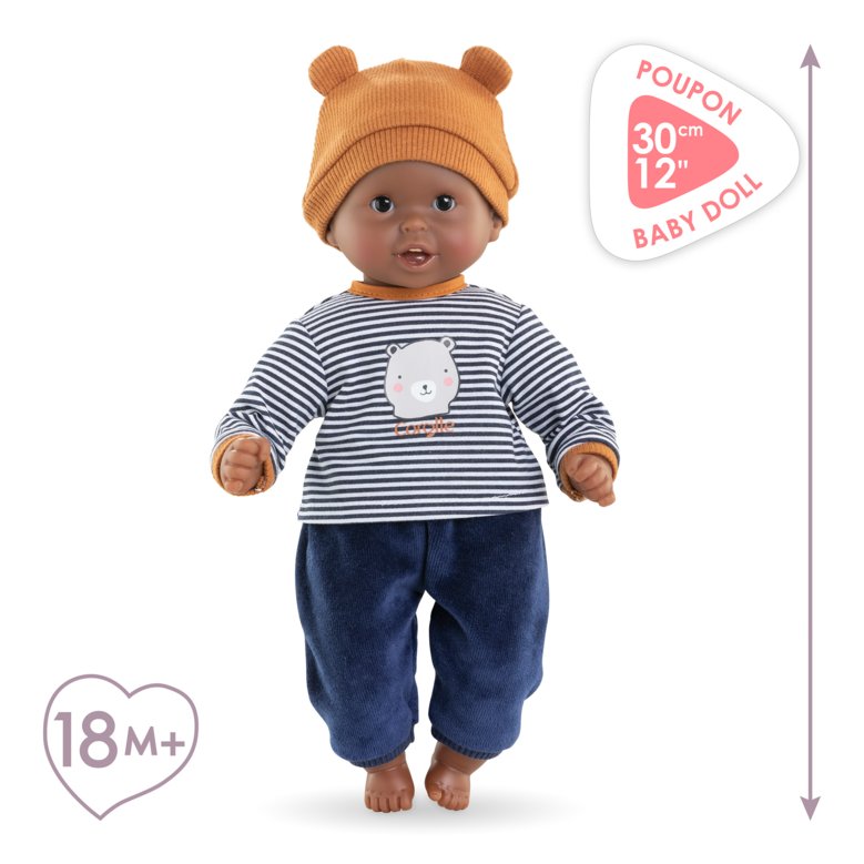 Poupon Bébé Calin Marius - Ourson