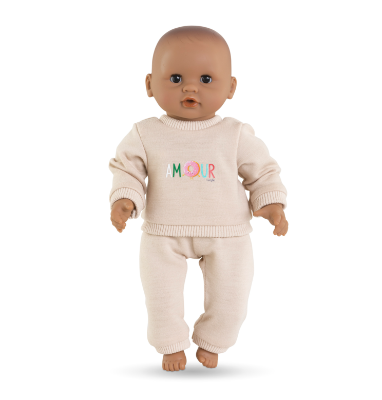 Jogging Beige pour poupon 30 cm