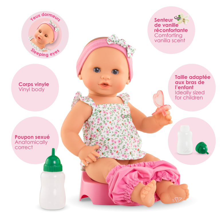 Poupon Emma fait pipi - Fleurie