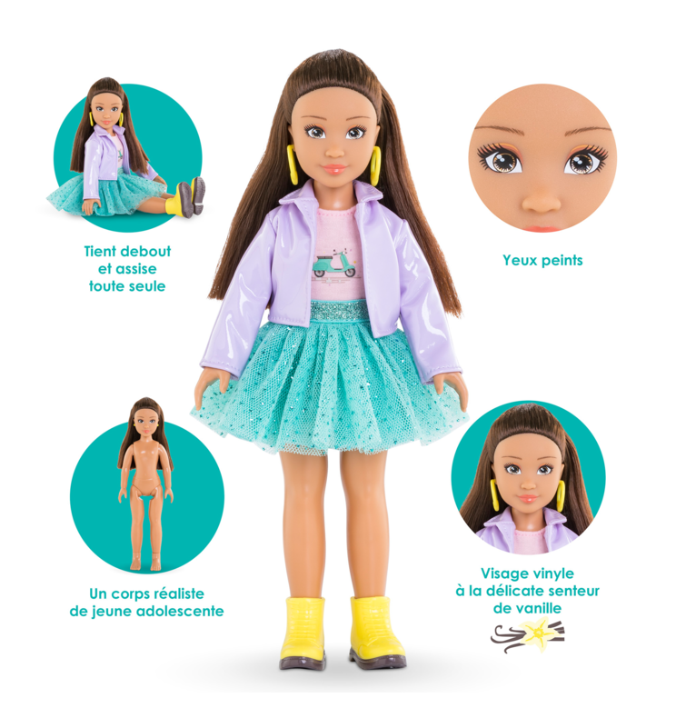 Coffret Poupée Corolle Girls Luna Fashion Week Milan