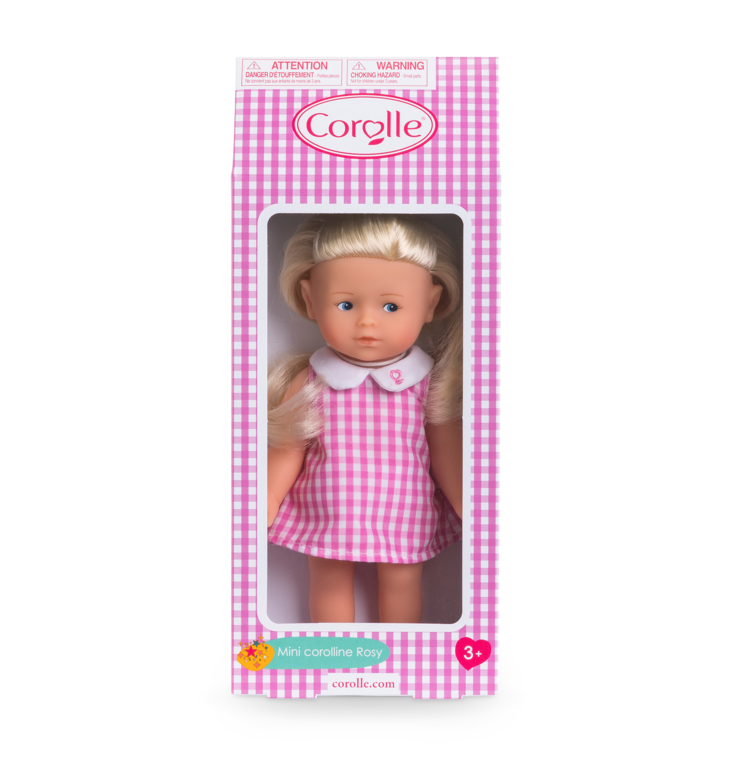 Poupée Mini Corolline Rosy - Vichy