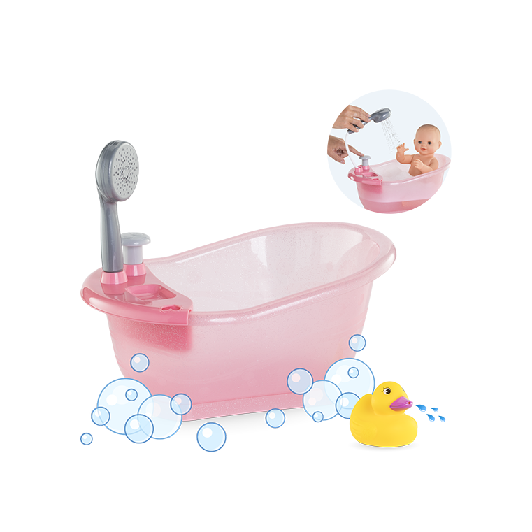 Emma fait pipi et Baignoire pour poupon