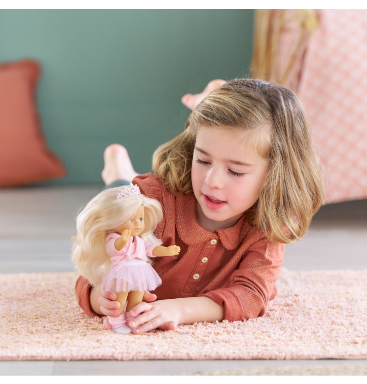 Coffret Poupée Mini Corolline Rosy Ballerine