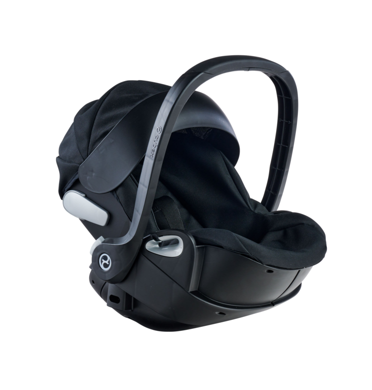 Porte-Poupon Cybex 2 en 1 noir pour poupon 36 et 42 cm