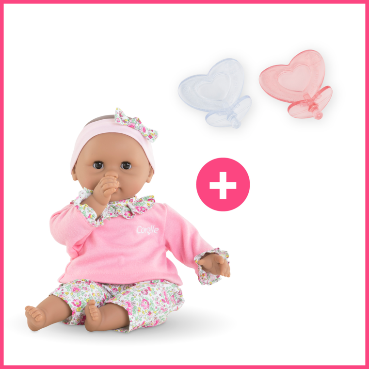 Bébé Calin Maria et 2 Tétines