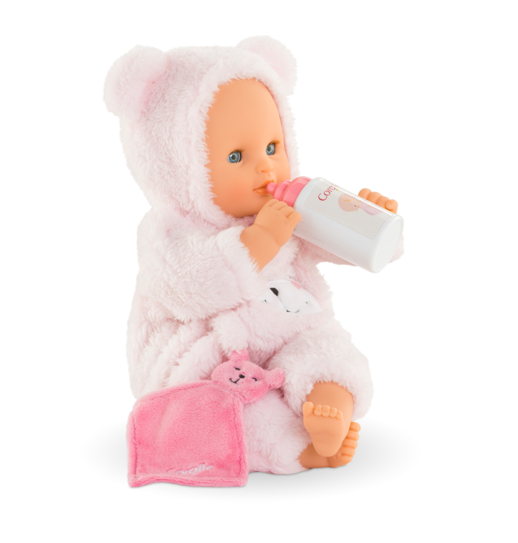 Poupon Bébé Calin Ourson d'Amour