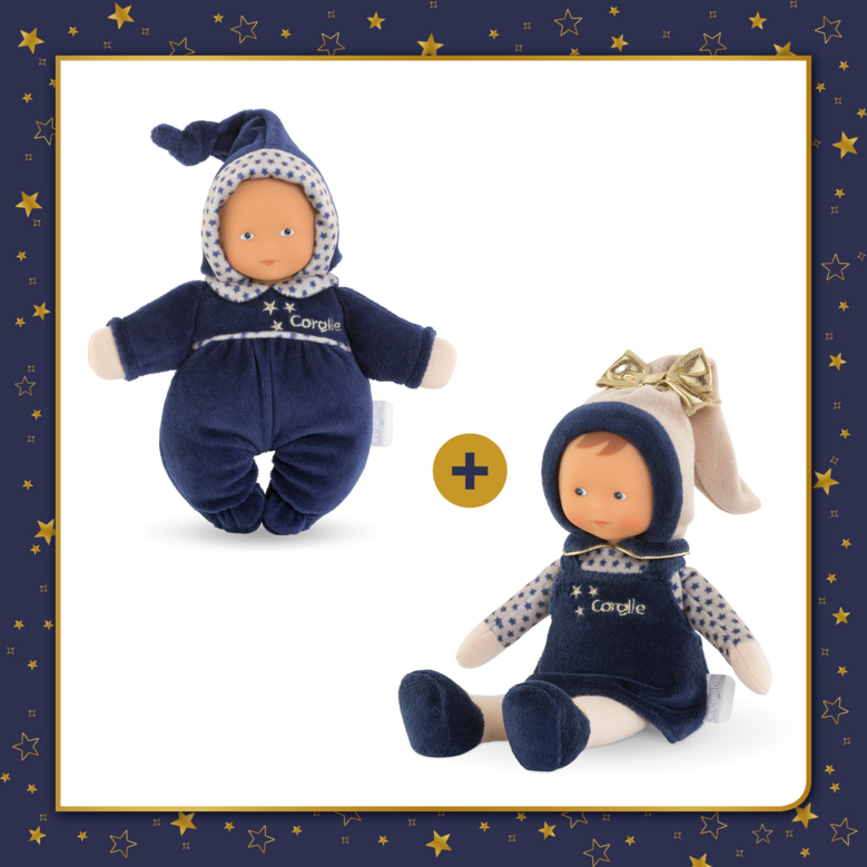 Mes Doudous Miss & Babidoux Marine Rêves d'Étoiles