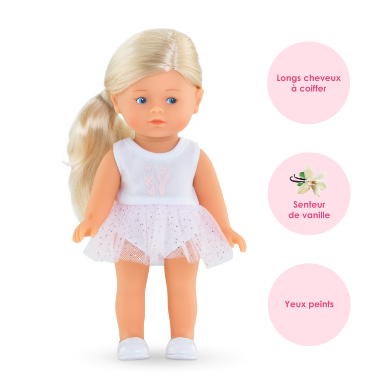 Coffret Poupée Mini Corolline Rosy Ballerine