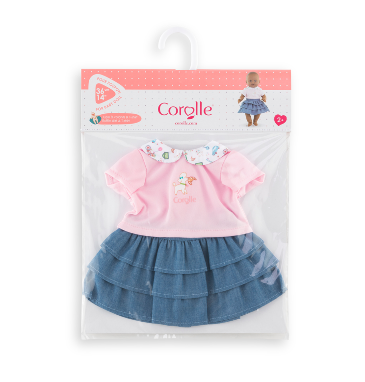 Mes Ensembles Week-end à Paris pour poupon 36 cm