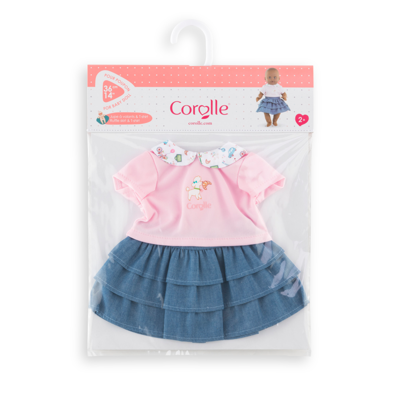 Mes Ensembles Week-end à Paris pour poupon 36 cm