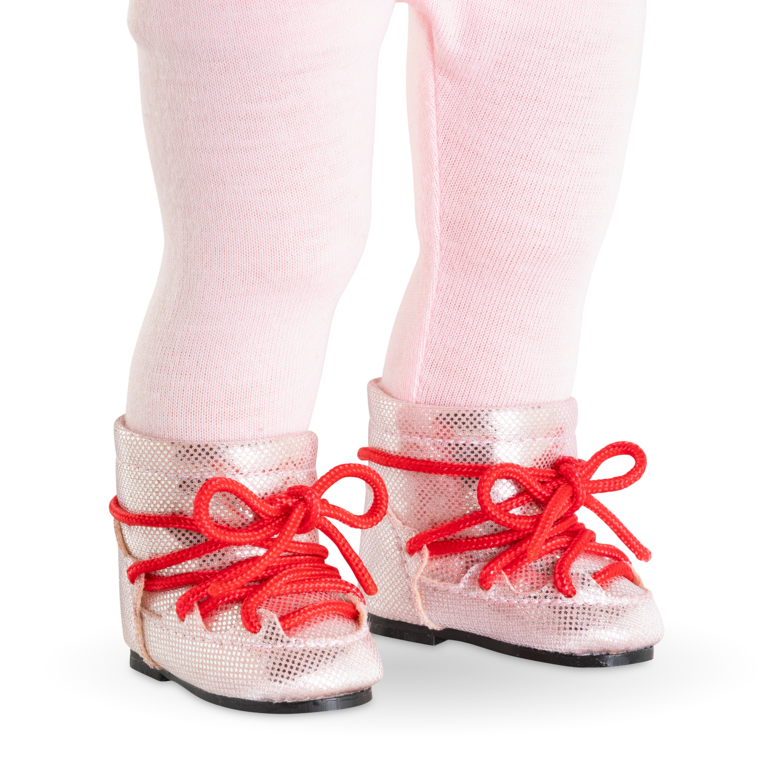 Après-Ski Roses pour poupée ma Corolle