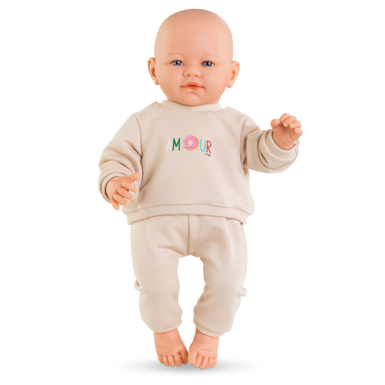 Jogging Beige pour poupon 42 cm