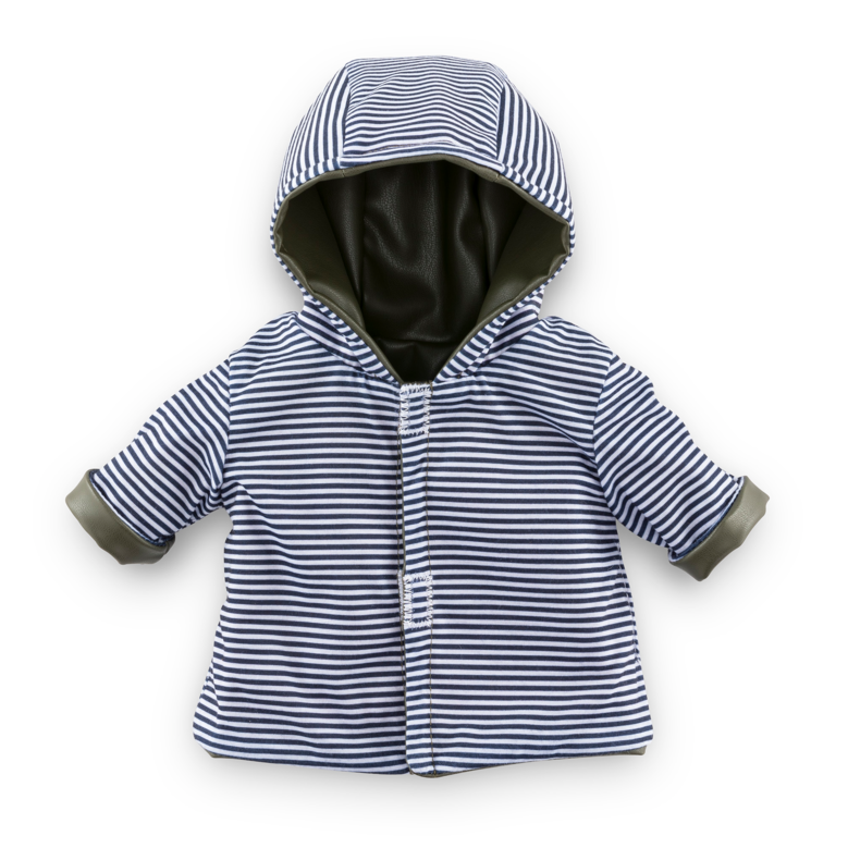 Ciré réversible Petit Explorateur pour poupon 30 cm