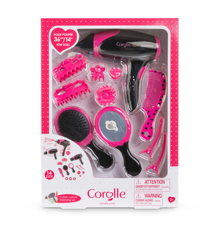 Coffret Coiffure pour poupée ma Corolle