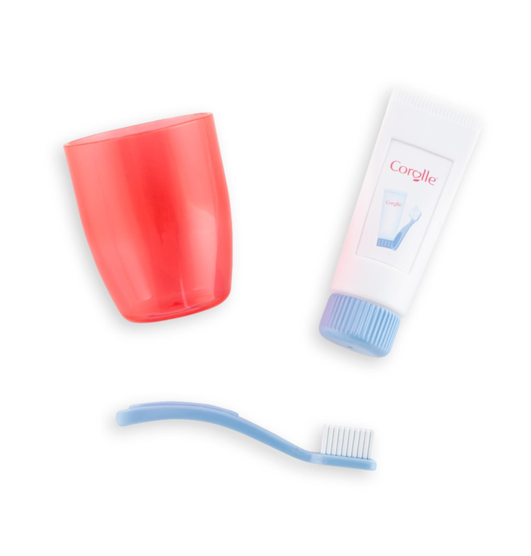 Kit Brosse à Dents pour poupée ma Corolle