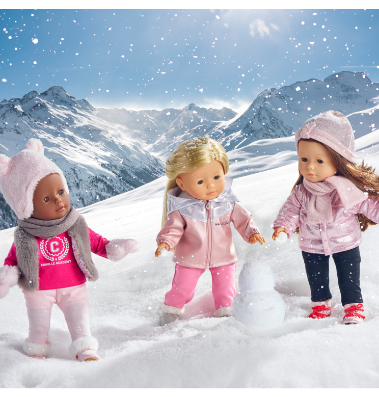 T-Shirt Fuchsia Corolle Academy pour poupée ma Corolle