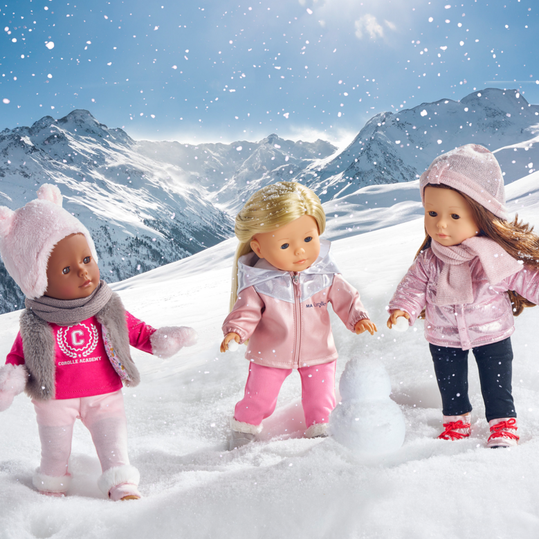 T-Shirt Fuchsia Corolle Academy pour poupée ma Corolle