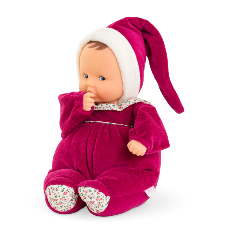 Doudou Babipouce Rose Grenadine