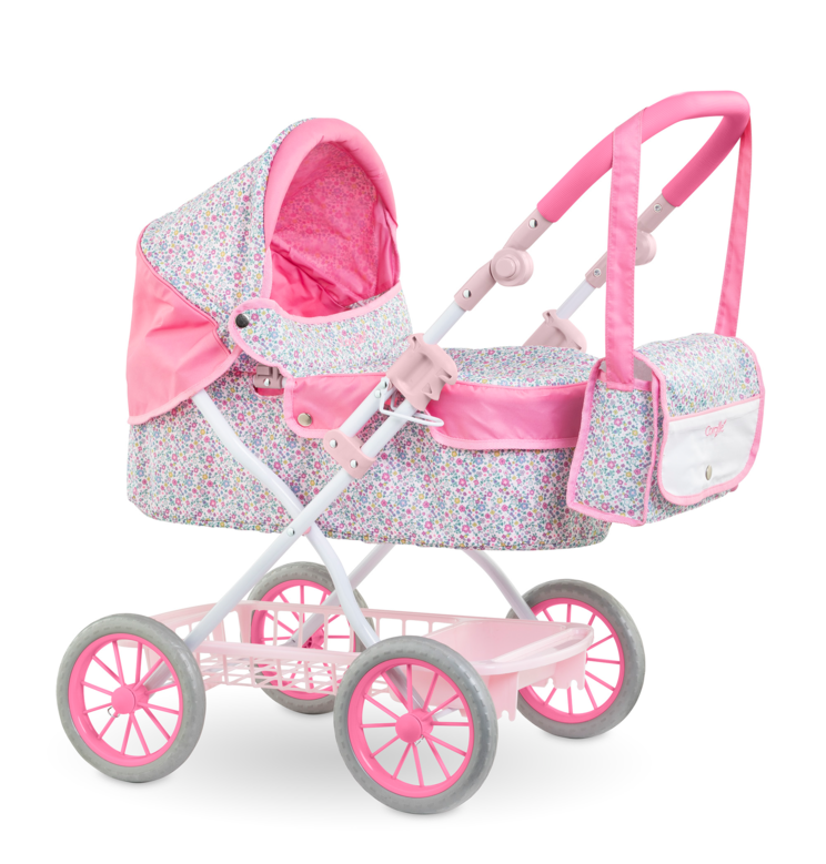 Landau Floral pour poupons 36 / 42 et 52 cm