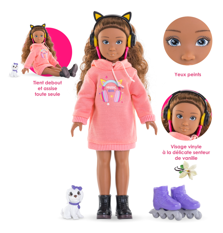 Coffret Poupée Corolle Girls Melody Music et Mode