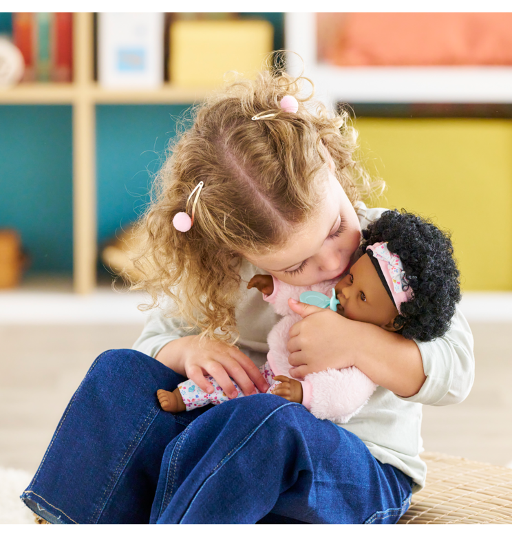 Poupon Bébé Calin Caroline