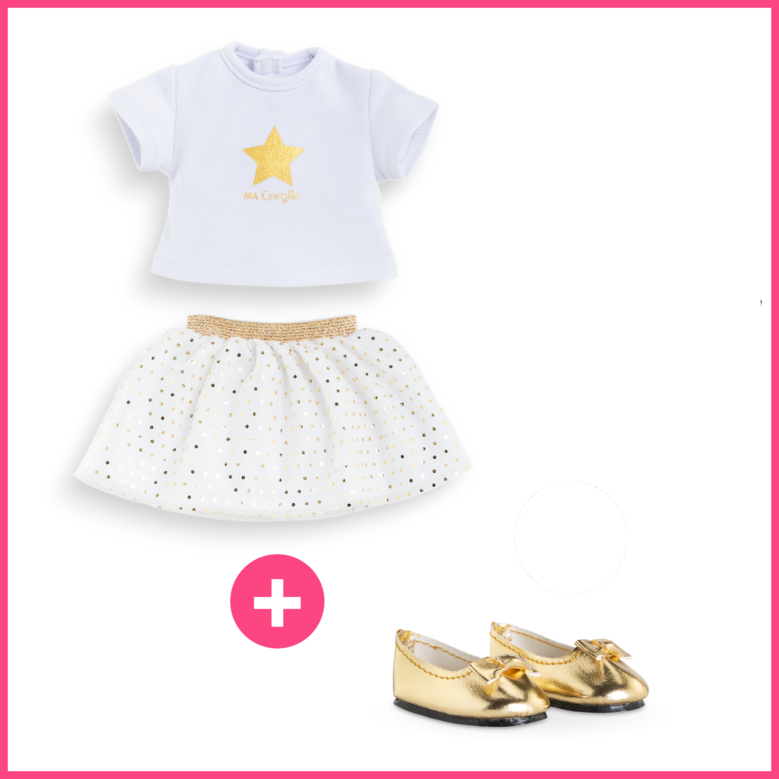 Look Doré pour poupée ma Corolle