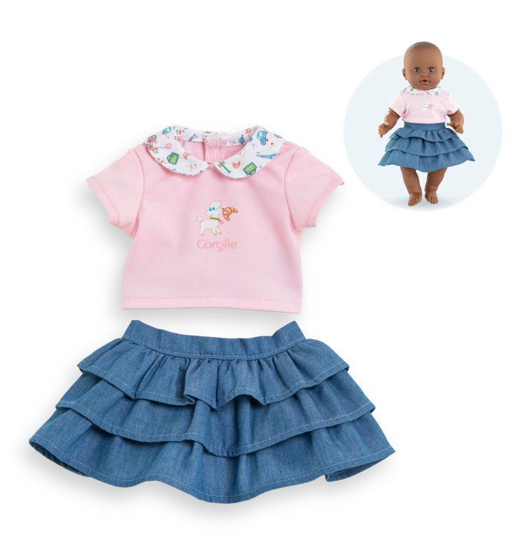 Mes Ensembles Week-end à Paris pour poupon 36 cm