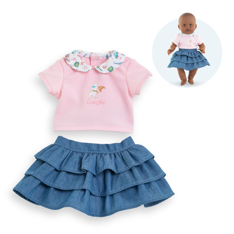 Mes Ensembles Week-end à Paris pour poupon 36 cm