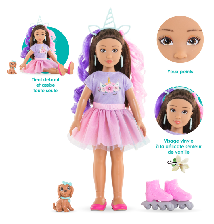 Coffret Poupée Corolle Girls Luna Licorne