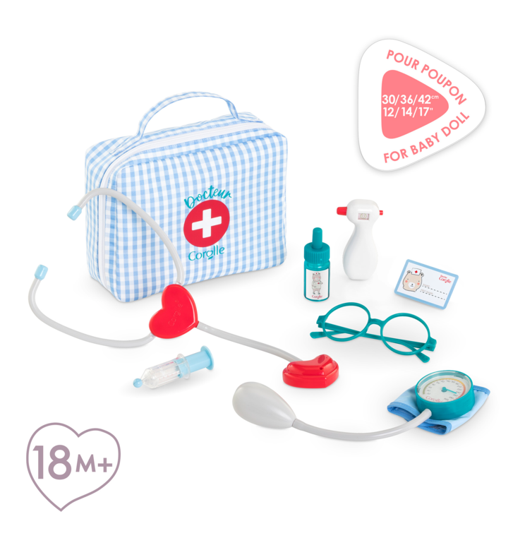 Mon Bébé Calin Margaux Corolle en Fêtes et Valise Docteur