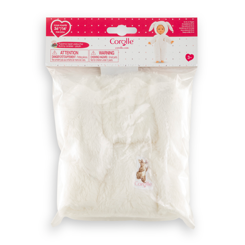 Pyjama Lapin Peluche pour poupée ma Corolle