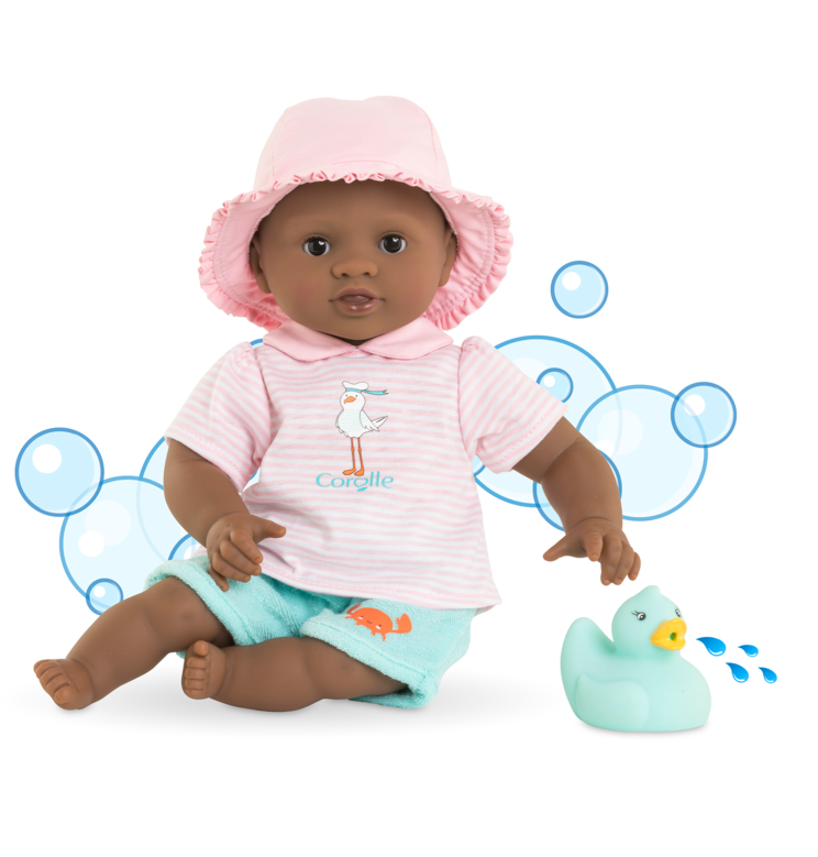 Poupon Bébé Bain Alyzée - Canard