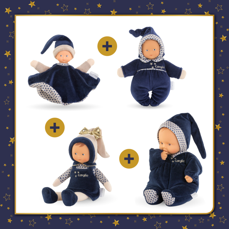 Mes 4 Doudous Marine Rêves d'Étoiles