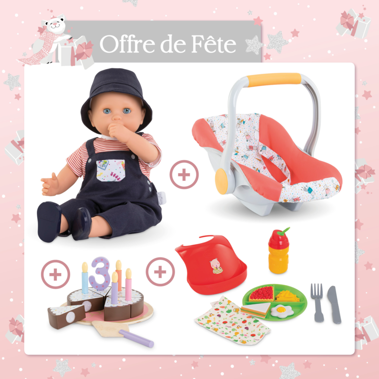 Mon grand poupon Augustin Petit Artiste pique-nique
