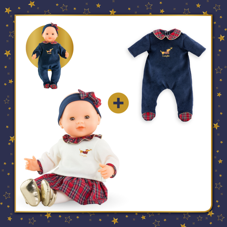 Mon Grand Poupon Suzanne et Pyjama Corolle en Fêtes