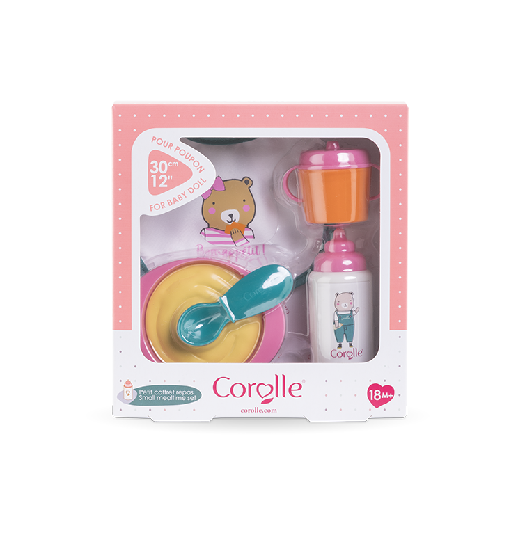 Bébé Calin Manon et Petit Coffret Repas