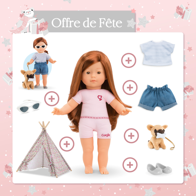 Prune promène son chien