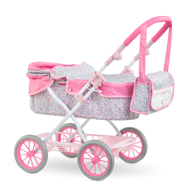 Landau Floral pour poupons 36 / 42 et 52 cm