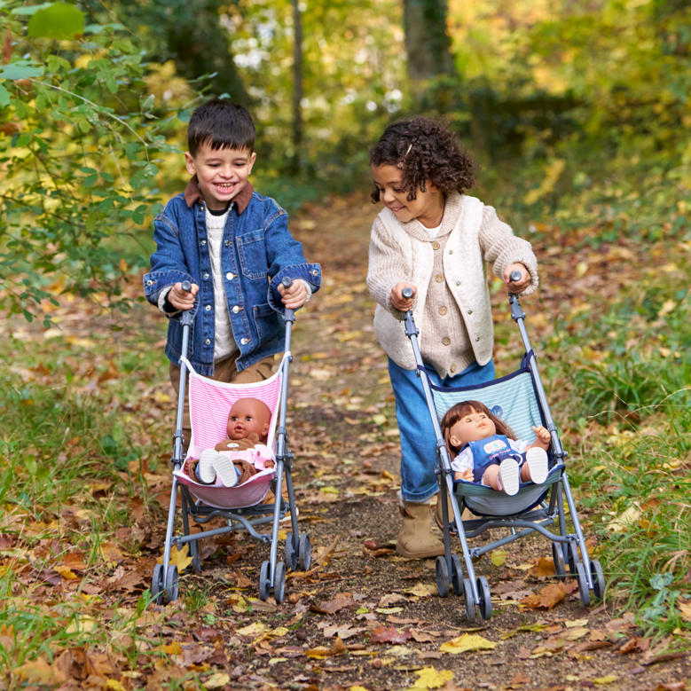 Poussette Canne Sauge pour poupon 36/42/52 cm