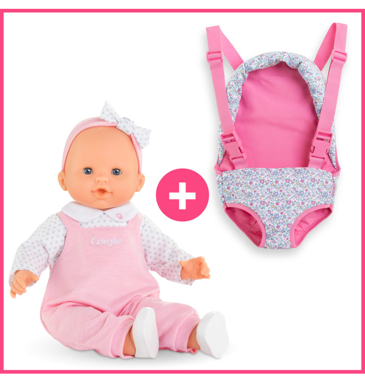Poupon Lise et Porte-Bébé