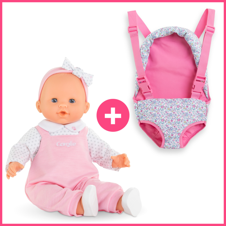 Poupon Lise et Porte-Bébé