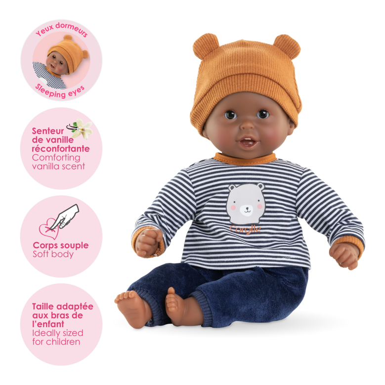 Poupon Bébé Calin Marius - Ourson