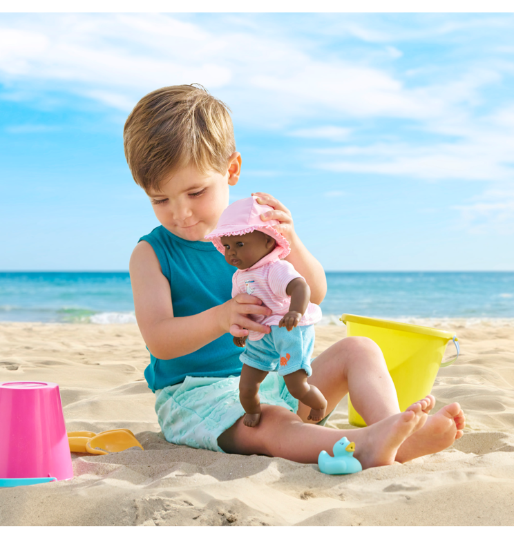 Poupon Bébé Bain Alyzée - Canard