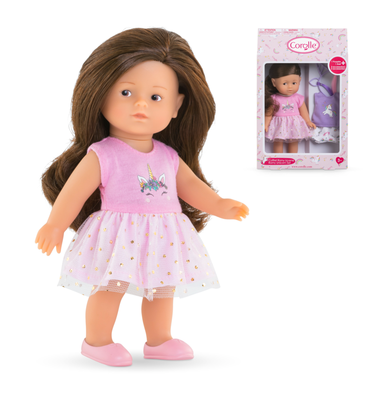 Coffret Poupée Mini Corolline Romy Licorne