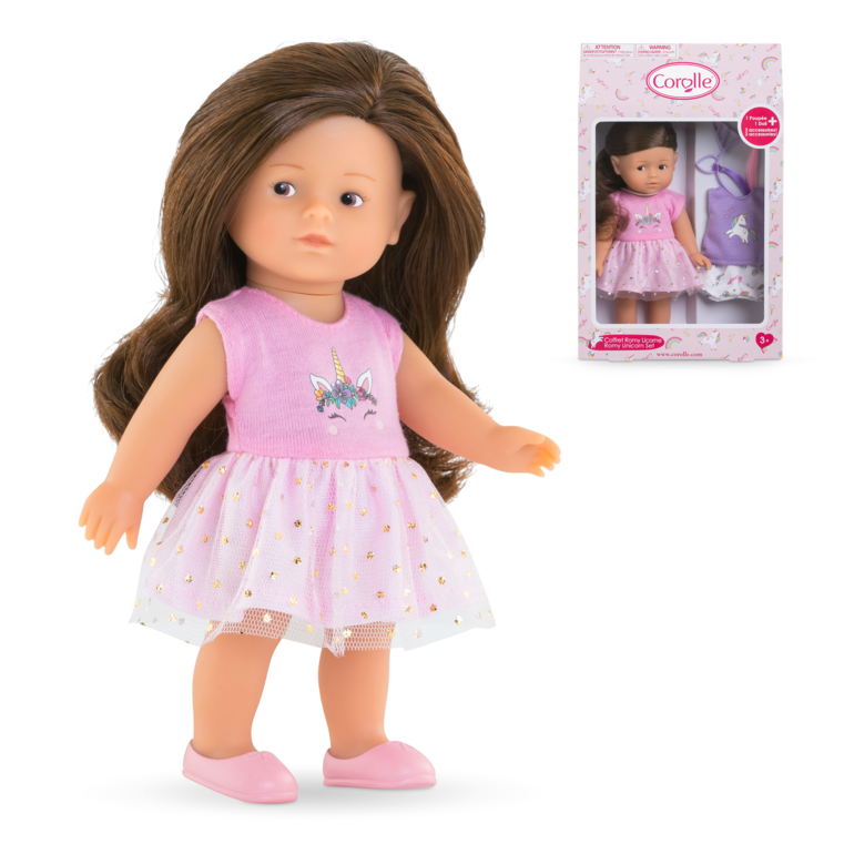 Coffret Poupée Mini Corolline Romy Licorne