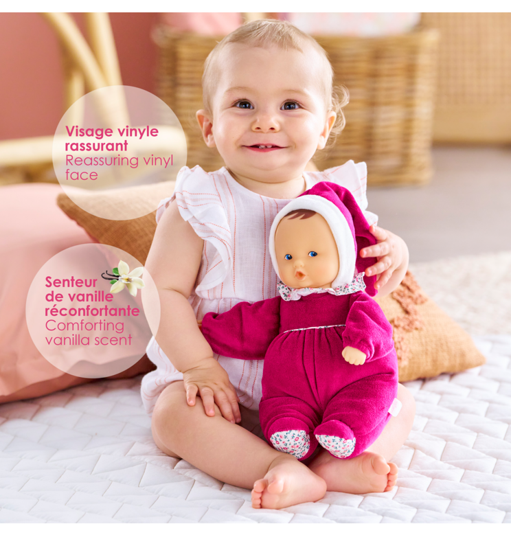 Doudous Tidoudou & Babipouce Rose Grenadine