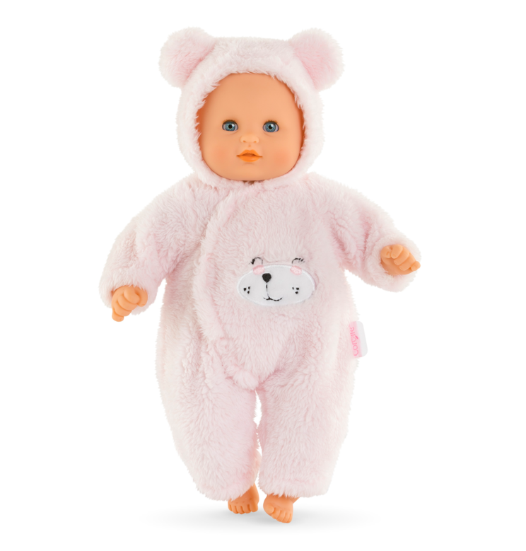 Poupon Bébé Calin Ourson d'Amour