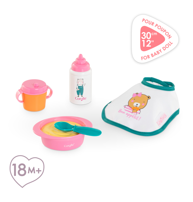 Mon Bébé Calin Margaux Corolle en Fêtes et Coffret Repas